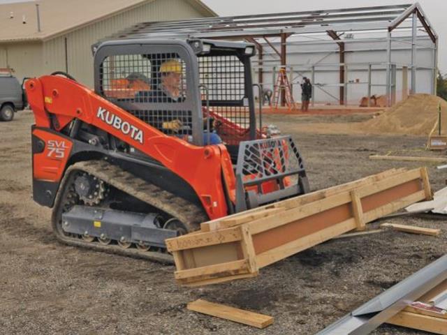 Rental store for Kubota SVL75 Track Loader w Pallet Forks in Mount Vernon WA