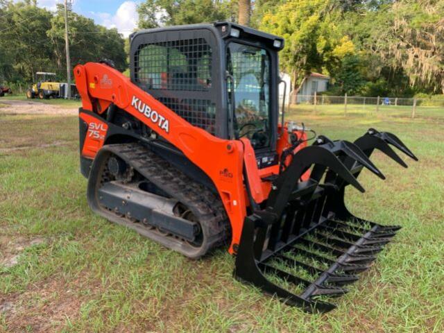 Rental store for Kubota SVL75 Track Loader w Grapple in Mount Vernon WA