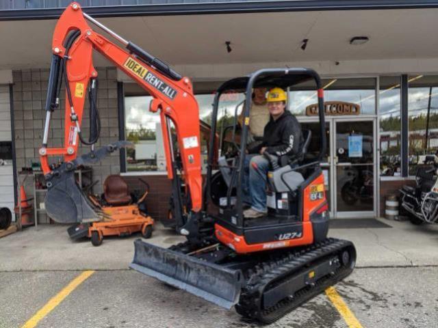 Rental store for Excavator, Kubota U27 W THUMB, 5600 lbs in Mount Vernon WA