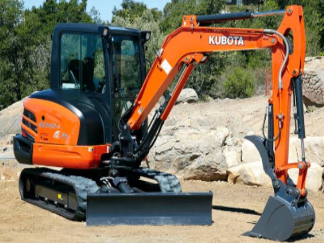 Rental store for Excavator, Kubota KX040 Cab, 10,000 lbs in Mount Vernon WA