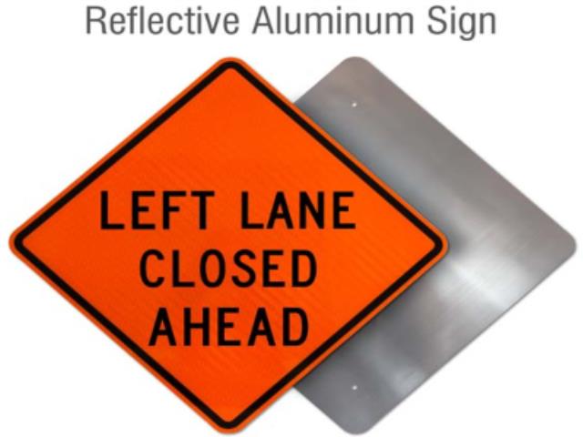 Rental store for SIGN -  LEFT LANE CLOSED AHEAD in Mount Vernon WA