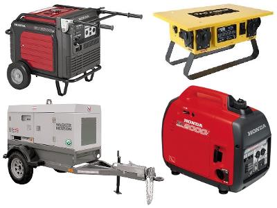 Rent Generators, Light Towers, Accs.