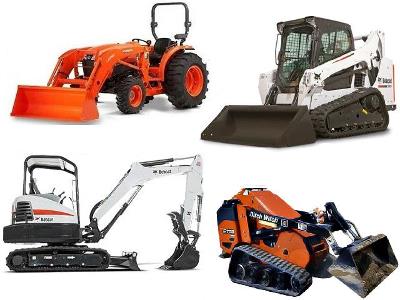 Rent Tractors, Loaders, Backhoes